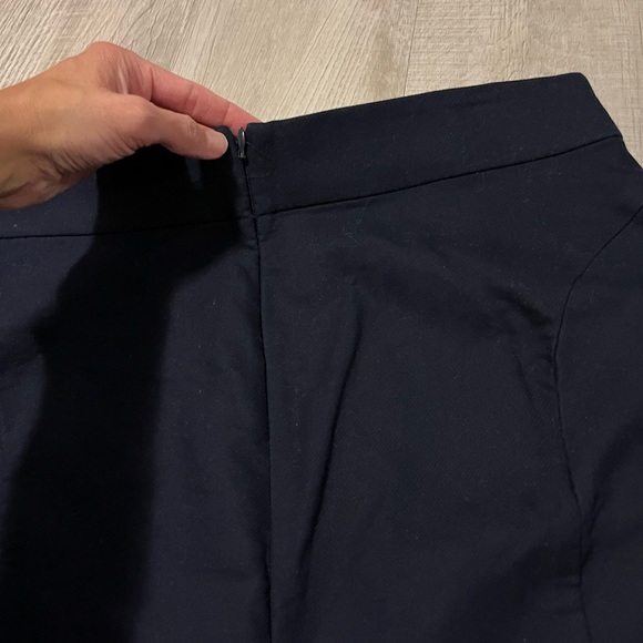 J. Crew Navy Pencil Skirt - Picture 7 of 10